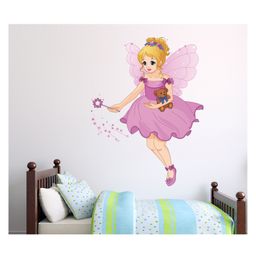 Wallstick Beautiful Fairy wall sticker Vinyl-21