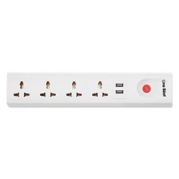 One Beat Spark 4+ 3Meter Socket Extension Board  (WHITE)-picture-4