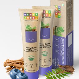 Herby Angel Baby Toothpaste - Berry Burst 100g (Pack of 2)-image-22