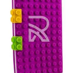Rushabh Novelty Notebook Lego (m) Purple Lego Dairy 100-Pages Ruled-picture-12