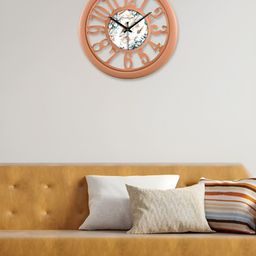 RANDOM Multicoloured & Multicoloured Printed Contemporary Wall Clock-4