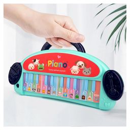 VGRASSP Musical Multi Functional Portable Piano with Funny Animal Sound, Music and Multiple Mode (Blue) image 4