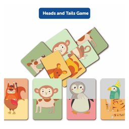 minileaves Mini Leaves Head and Tail 2 Pieces Wooden Memory Game for Kids image 4