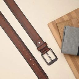 Clog London Brown Leather Casual Belt-image-19
