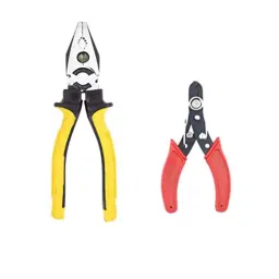 Hillgrove HGCM241 Chrome Vanadium Steel 203.2 mm (8 Inch) Lineman Plier with Wire Cutter Set-6