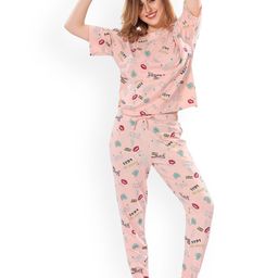 Xivir Women Printed Night suit-image-81