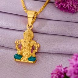 P.N.Gadgil Jewellers 22 Karat (916) BSI Gold Religious Pendant-picture-30