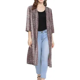 Oxolloxo Multicolor Printed Mosaic Finesse Shrug-29