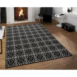 Saral Home Grey Cotton Carpet - Set of 1-13