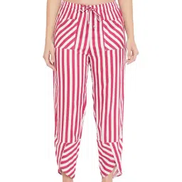 Hypernation Red & White Striped Pyjamas-image-66