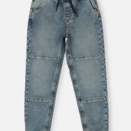 Pepe Jeans Kids Light Blue Solid Jeans-image-87