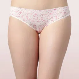 Enamor Pink Printed Hipster Panty-image-26