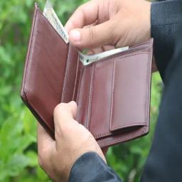 Kara Tan Leather Bi-Fold Wallet for Men-picture-8