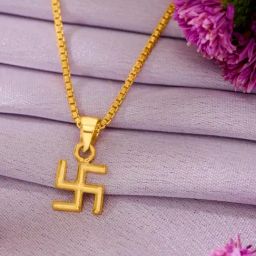 P.N.Gadgil Jewellers 22 Karat (916) BSI Gold Religious Pendant-image-70
