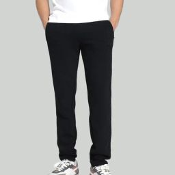 Puma Black Cotton Slim Fit Trackpants-image-62