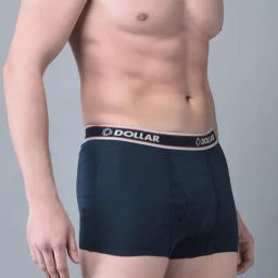 Dollar Bigboss Assorted Cotton Regular Fit Trunks - Pack Of 5 image 3