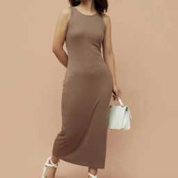 Ginger by Lifestyle Brown Bodycon Dress-image-17