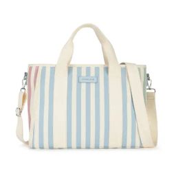 Fastrack Daydream Blue Striped Large Tote Bag-picture-16