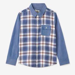 The Souled Store Boys Green Cotton Plaid Regular Shirt-image-86
