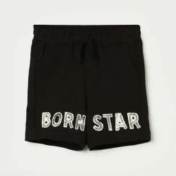 Juniors by Lifestyle Kids Black Cotton Cotton Short-picture-21