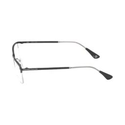 Police Black Rectangular Eye Frames For Men image 5
