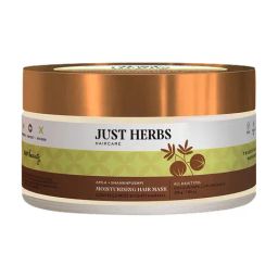 JUST HERBS Amla + Shankhpushpi Moisturising Hair Mask - 200 gm-34