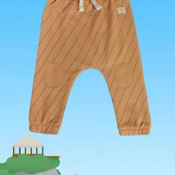MINIKLUB Kids Brown Striped Pants-image-17