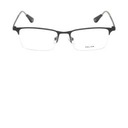 Police Black Rectangular Eye Frames For Men image 2