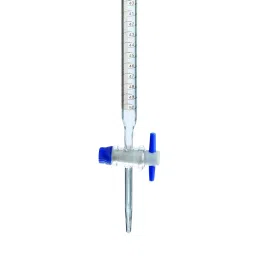 Biohall 50 ml Capacity Class B Burette with PTFE Stopcock, BLS.1800.17-2