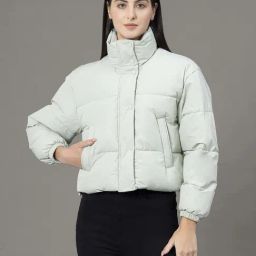 Red Tape Mint Regular Fit Jacket-image-13