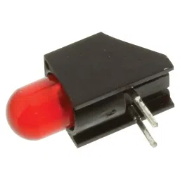 DIALIGHT LED, PCB, 5MM, HE-RED, 550-2407F (Pack of 5)-3