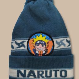 Kids Ville Boys Naruto Printed Acrylic Beanie-image-79