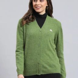 Monte Carlo Green Wool Textured Cardigan-image-20
