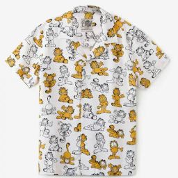 The Souled Store Boys White Garfield Regular Shirt-image-50