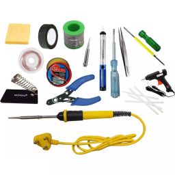 Fadman 15 In 1 Soldering Iron Kit Copper, Iron & Nickle Corded 25 W with Solder Wire-34