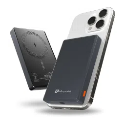 UltraProlink Golden Wireless Magnetic Mag-Safe Power Bank Type C port with PD-PPS support image 1