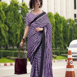 KALINI Leheriya Satin Saree-35