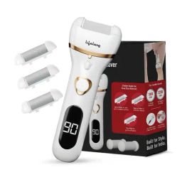 Lifelong LLPCW104 Callus Remover for Feet and Heel with Portable Pedicure Tools (White)-27