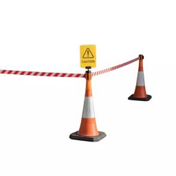Tensator Orange PE Retractable Barrier 3.65m Red White Tape, TC114-D3-3.65-picture-8