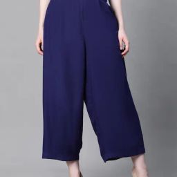 Oxolloxo Navy Relaxed Fit Mid Rise Pants-image-97