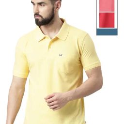 Force NXT Multicolored Cotton Regular Fit Polo T-Shirt-picture-6