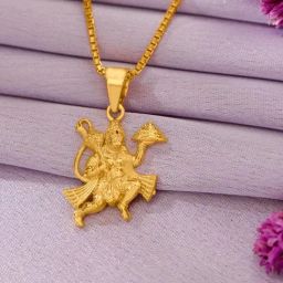 P.N.Gadgil Jewellers 22 Karat (916) BSI Gold Religious Pendant-image-67