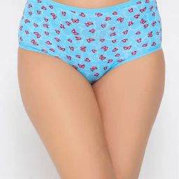 Clovia Blue Printed Panty-picture-20