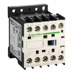 Schneider Electric TeSys 2 NO+2NC 10 A Rating 110 V DC Control Relay, CA3KN22FD3-8