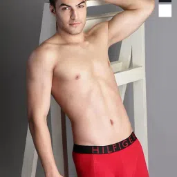 Tommy Hilfiger Multicolored Cotton Slim Fit Trunks - Pack of 3-picture-0