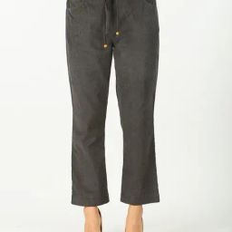 Mustard Dark Grey Regular Fit Pants-picture-32