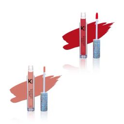 KINDED Liquid Lip Colour 04 Brick Red & 10 Perfect Nude Combo-11
