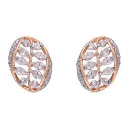 C. Krishniah Chetty Group Diamond 18k (750) Yellow Gold Earrings for Women-picture-29