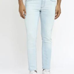 Basics Blue Slim Fit Jeans-image-87