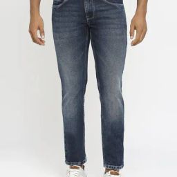 Basics Blue Slim Fit Jeans-image-59